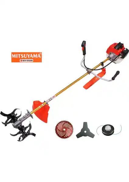 Mitsuyama Japon Benzinli Yan Tırpan ve Toprak Çapalama Aparatı İncelemesi