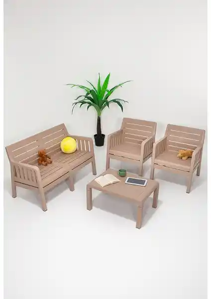 Mobetto Lara Bahçe Takımı: Dayanıklı ve Estetik Dış Mekan Oturma Seti