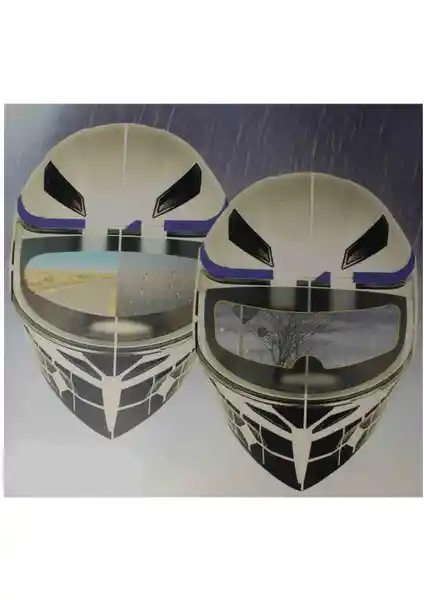 Monero Kask Vizörü: Su ve Buğu Önleyici Gelişmiş Görüş Teknolojisi