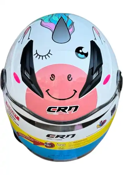 Motohat Crn Çocuk Kask: Güvenlik, Konfor ve Şıklığı Bir Arada Sunan Motosiklet Kaskı