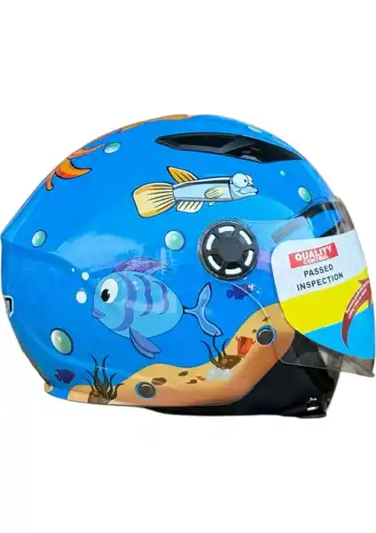 Motohat Crn Çocuk Kask Güvenlik ve Şıklık Sunan Çocuk Koruma Çözümü