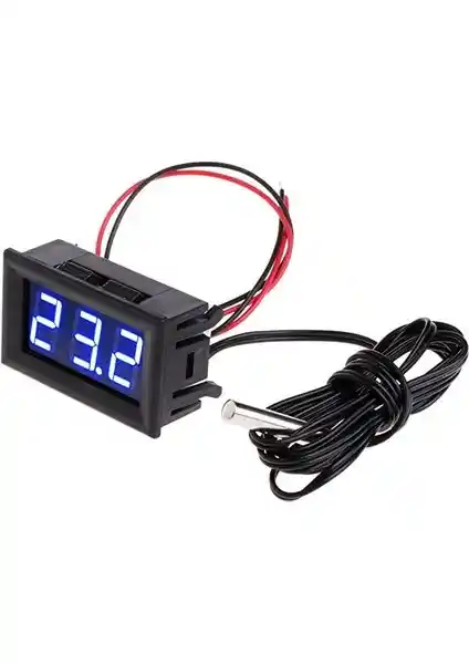 Motorobit 12V Su Geçirmez Sıcaklık Sensörü - Çok Yönlü ve Hassas Ölçüm Özelliği