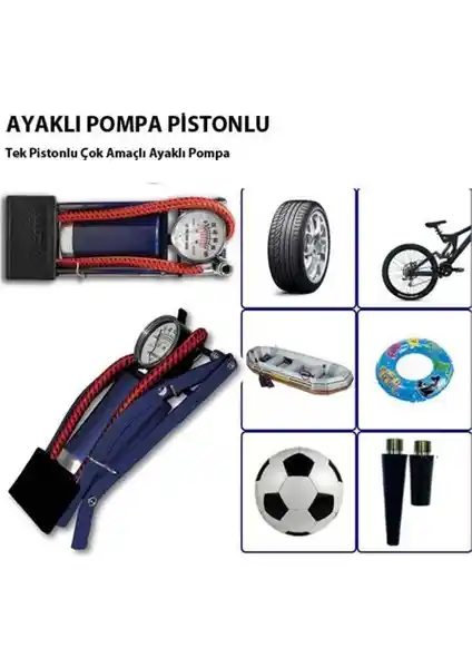 Nettedarikcisi İnce Pistonlu Ayak Hava Pompası Değerlendirmesi ve Kullanıcı Yorumları