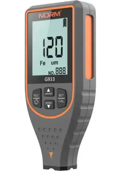 Norm G933 Boya Kalınlığı Ölçüm Cihazı: Metal İşlemeleri ve Otomotiv Sektörü İçin Güvenilir Performans