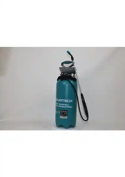 Nurtech 8 litrelik ilaçlama pompası bahçe ve tarım için dayanıklı ve kullanışlı çözüm