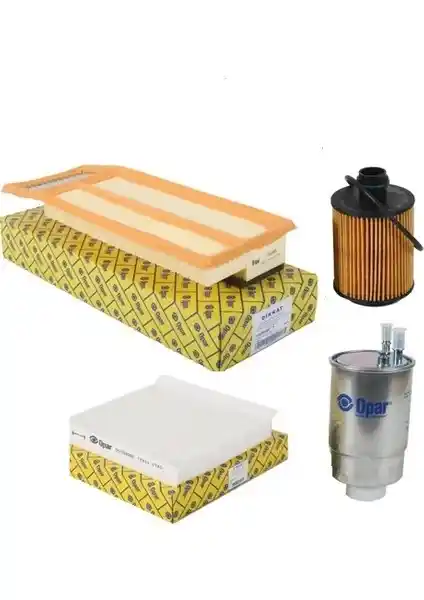 Opar Fiat Linea 1.3 Multijet Euro 5 Filtre Bakım Seti Performans ve Koruma İçin Uygun