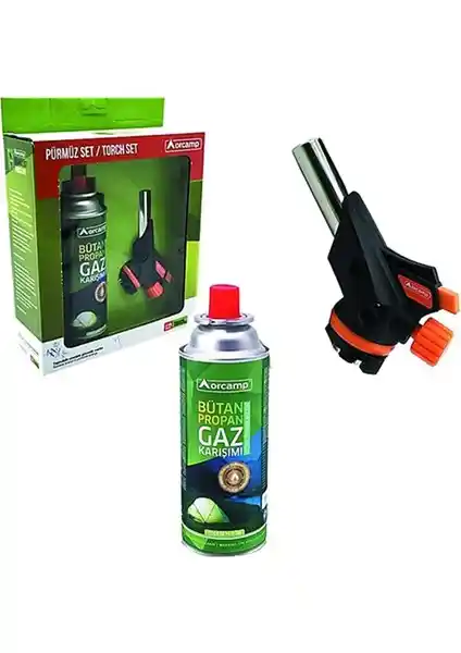 Orcamp Pürmüz Torch Seti: Kamp ve Açık Hava Etkinlikleri İçin Güvenilir ve Dayanıklı