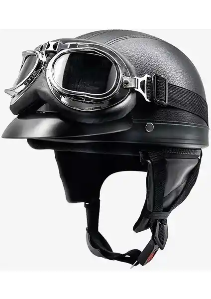 Pamukkale Yarım Kask Güvenlik ve Estetiği Bir Arada Sunan Motosiklet Kaskı