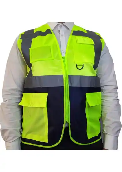 PGM Mühendis İkaz Yeleği Güvenlik ve İşlevselliği Bir Arada Sunar