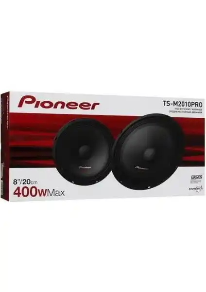 Pioneer TS-M2010PRO Orta Seviye Güçlü ve Dayanıklı 20 cm Hoparlör Özellikleri