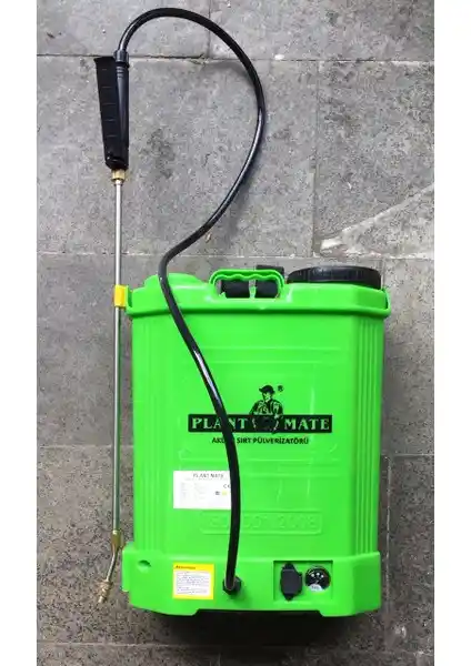 Plant Mate 16 lt Akülü Şarjlı İlaç Pompası: Yüksek Performans ve Ergonomik Tasarım