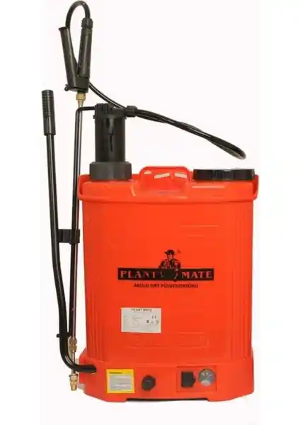 Plant Mate Hem Şarjlı ve Kollu İlaç Pompası 16 lt: Çok Yönlü Tarım Ekipmanı