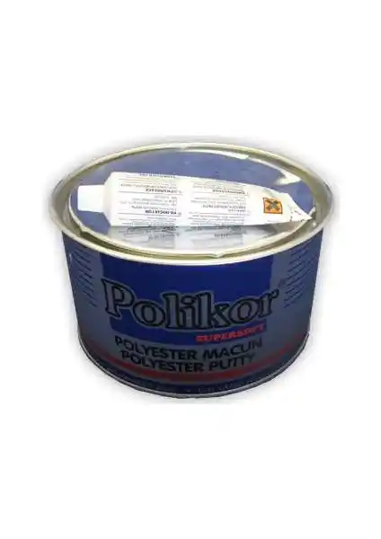 Polikor Macun Çelik Süper Soft 3 Kg - Dayanıklı ve Kolay Kullanımlı Metal Yapıştırıcı