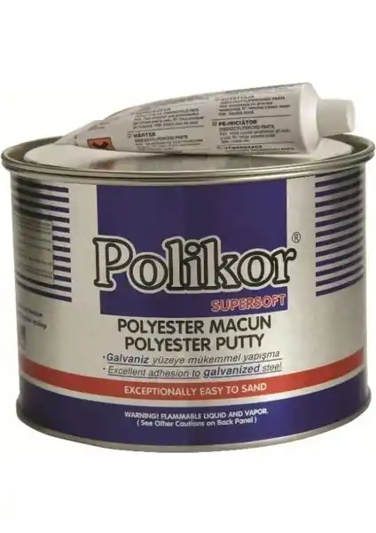 Polikor Süper Soft Polyester Macun: Yüksek Performanslı ve Güvenilir Yapı Malzemesi