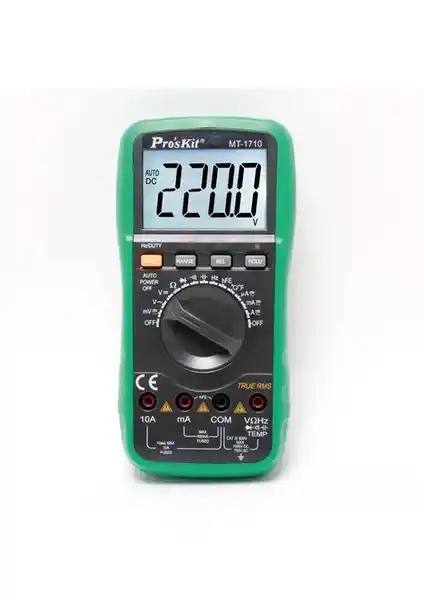 Pro's Kit MT-1710 Dijital Multimetre: Hassas Ölçüm ve Güvenilirlik Özellikleri