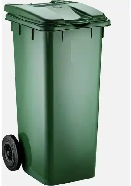 Prs Sembol Plastik Çöp Kovası 120 Lt Dayanıklı ve Pratik Kullanım İçin Uygun