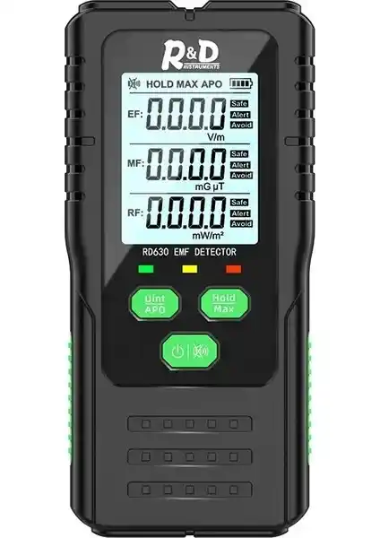 R&D EMF Metre: Elektromanyetik ve Radyasyon Ölçümünde Güvenilir Çok Fonksiyonlu Cihaz