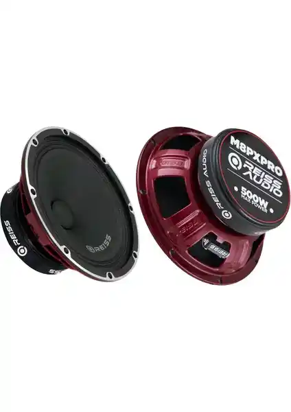 Reiss 20 cm Midrange RS-M8PX PRO: Güçlü ve Dayanıklı Profesyonel Ses Çözümü