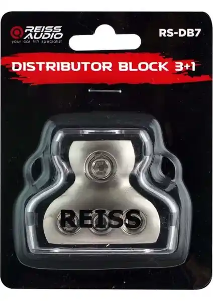 Reiss Audio RS-DB7 3+1 Dağıtıcı B-Blok: Güçlü ve Dayanıklı Ses Dağıtıcı Çözümü