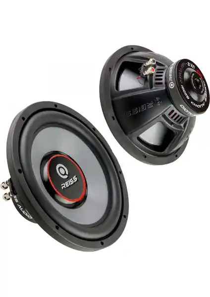 Reiss Audio RS-UX12 Subwoofer 30 cm 1000W Güç ve Performans Odaklı Ses Çözümü