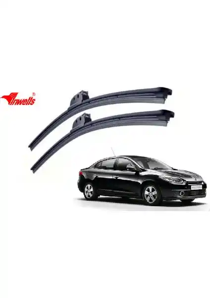Renault Fluence İçin Uygun Inwells Muz Tipi Silecek Takımı 2010-2017 Yılları İçin