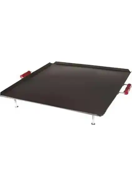 S37 Ocak Üstü Ekmek Yufka Gözleme Izgara Sacı 50x50 cm dayanıklı ve kullanışlı mutfak gereci