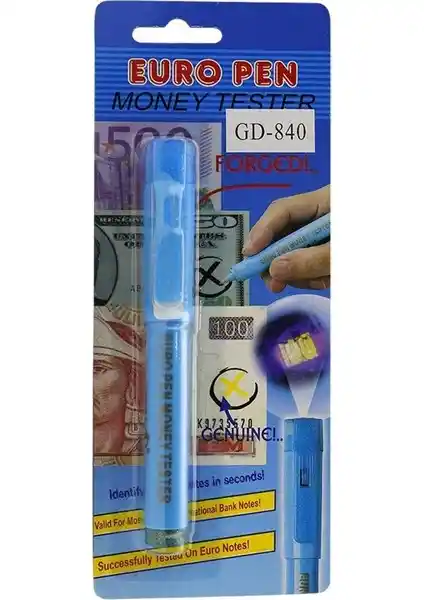 Sahte Para Kontrol Kalemi Işıklı ve Dayanıklı Tasarımıyla Güvenilir Kullanım