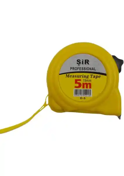 Şir Profesyonel Şerit Metre: Dayanıklı ve Hassas Ölçüm Aracı Özellikleri