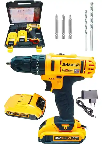 Snaiker 12 V 1.2 Ah Çift Akülü Vidalama Matkap İncelemesi ve Kullanım Özellikleri