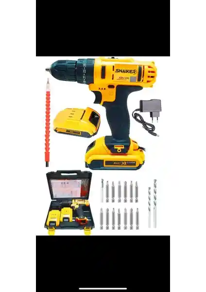 Snaiker 12 V 1.2 Ah Çift Akülü Vidalama Matkap İncelemesi ve Özellikleri