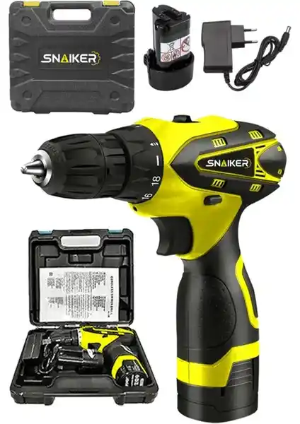 Snaiker Titan Serisi 12 V Sjs Çift Metal Şanzımanlı Vidalama Matkap İnceleme ve Kullanıcı Yorumları