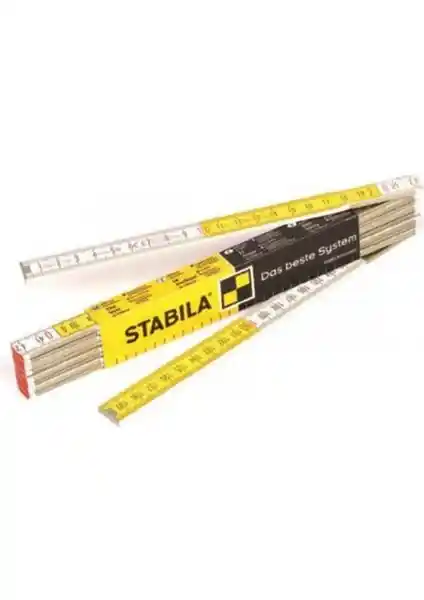 Stabila Ahşap Ağaç Kırma Metre: Dayanıklı ve Hassas Ölçüm Aracı Özellikleri