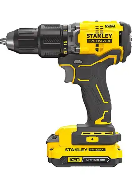Stanley 18V 15AH Kömürsüz Darbeli Matkap - Güçlü Performans ve Dayanıklılık