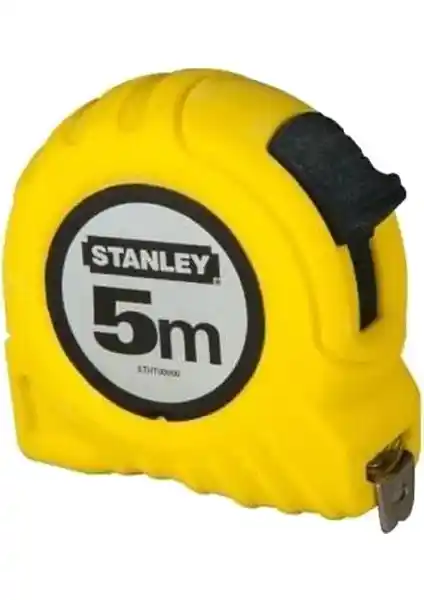 Stanley 5 Metrelik Şerit Metre: Dayanıklı ve Kullanım Kolaylığı Sunan Ölçüm Aleti