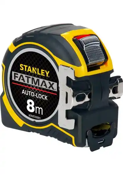 Stanley Fatmax XTHT0-33501 Otomatik Kilitli Şerit Metre: Dayanıklı ve Güvenilir Ölçüm Aracı