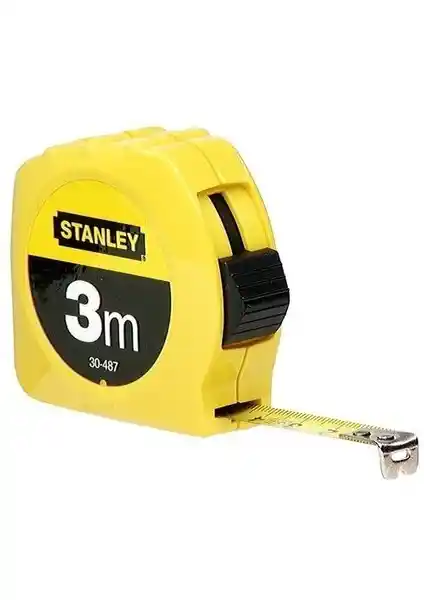 Stanley ST130487 3 Metre Uzunluk ve 12,7mm Genişlik ile Dayanıklı Ölçüm Şeridi