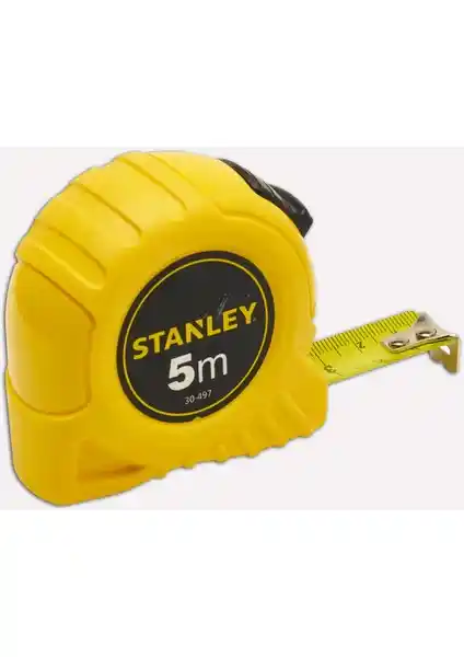 Stanley ST130497 5mx19mm Çelik Şerit Metre: Dayanıklı ve Hassas Ölçüm Aracı