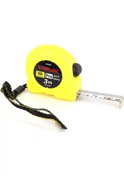 Starline 3G48W 3 Metre Uzunluğunda ve 16 Mm Genişliğinde Şerit Metre Ürünü Tanıtımı ve Özellikleri