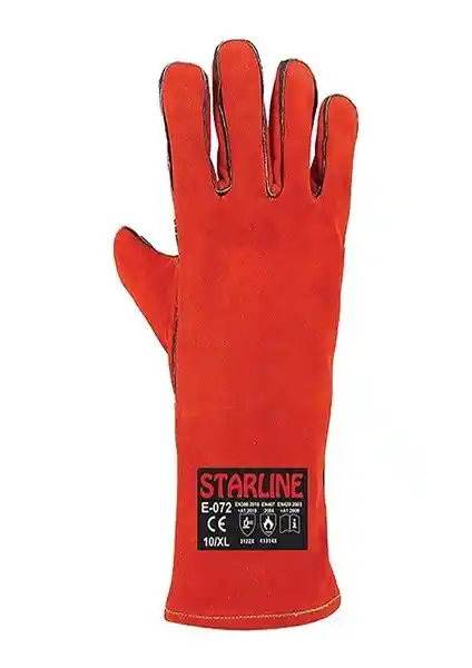 Starline E-072 Isıya Dayanıklı Kaynak Eldiveni Endüstriyel Güvenlik ve Koruma Çözümü