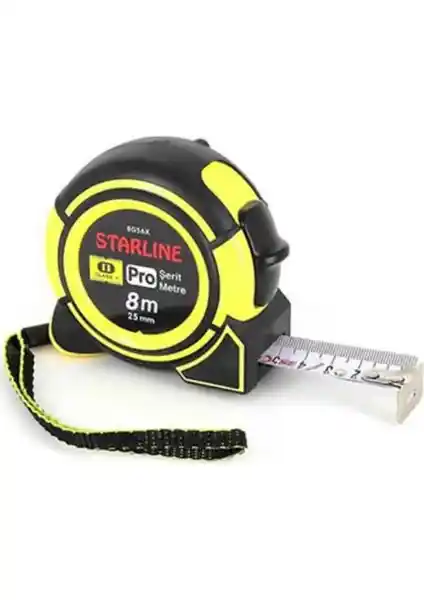 Starline Starlıne 8G56X Şerit Metre: Dayanıklı ve Hassas Ölçüm Aracı Özellikleri ve Kullanım Alanları