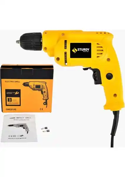 Sturdy Power Tools 1600 Watt Darbeli Matkap - Güçlü ve Ergonomik Tasarım