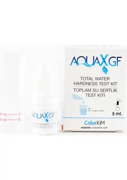 Su Sertliği Ölçüm Kiti Aquax®gf ile Kolay ve Güvenilir Sonuçlar