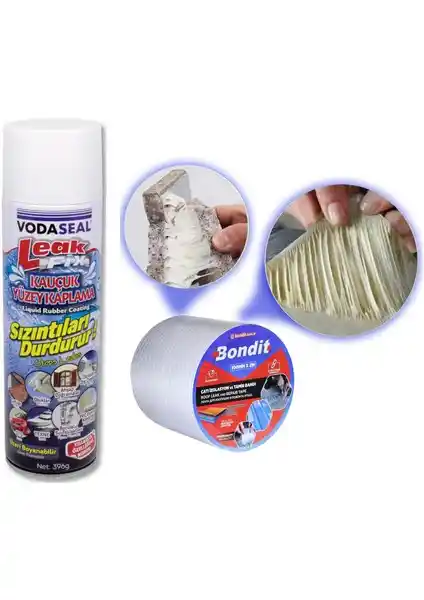 Su Sızdırmazlığı İçin Vodaseal Leak Fix ve Çamur Bant Ürünlerinin Özellikleri ve Kullanım Alanları