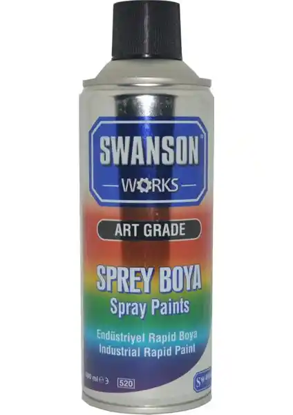 Swanson Works Sprey Boya Sarı 250 ml: Dayanıklı ve Kolay Uygulamalı Endüstriyel Boya