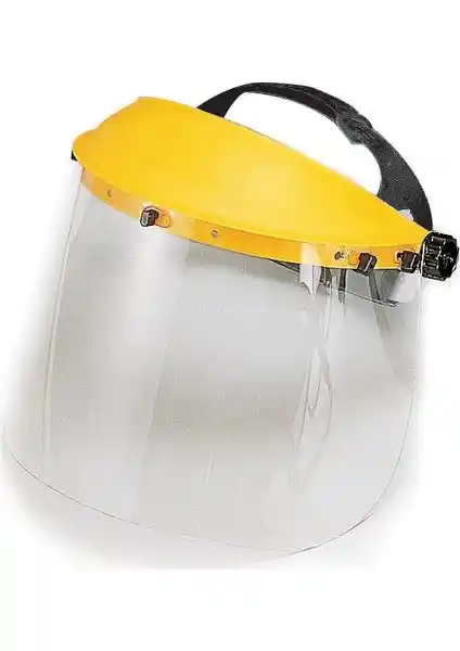 Teo Yüz Koruyucu Vizör Siperlik Sarı: Endüstriyel ve Sağlık Güvenliği İçin Güvenilir Koruma Çözümü