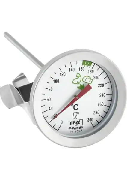 TFA Saplamalı Derin Kızartma Termometresi: Hassas Ölçüm ve Güvenilirlik Sunan Mutfak Aleti