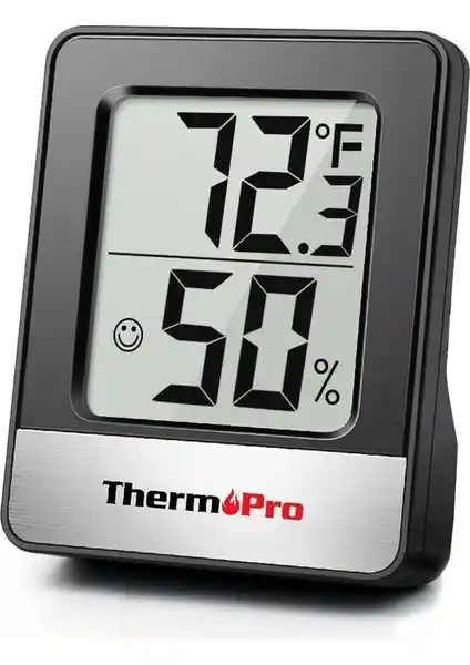 ThermoPro TP49B Mini İç Mekan Dijital Sıcaklık ve Nem Ölçer Özellikleri ve Kullanımı