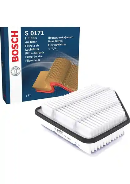 Toyota Corolla ve Auris 1.4 D4D için Bosch Hava Filtresi Performans ve Dayanıklılık