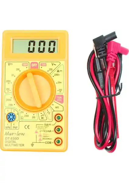 TT-Technich DT830D Multimetre: Güçlü ve Güvenilir Elektrik ve Elektronik Ölçüm Aracı