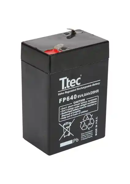 Ttec 6V 4Ah Bakımsız Kuru Akü: Güç ve Güvenilirlik Sunan Taşınabilir Enerji Kaynağı
